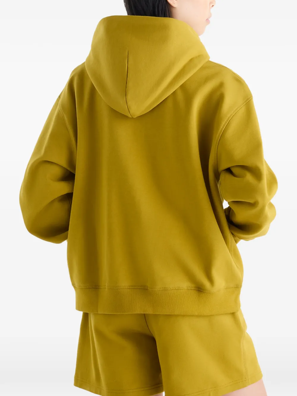 New Balance Athletics sweatstof hoodie Geel