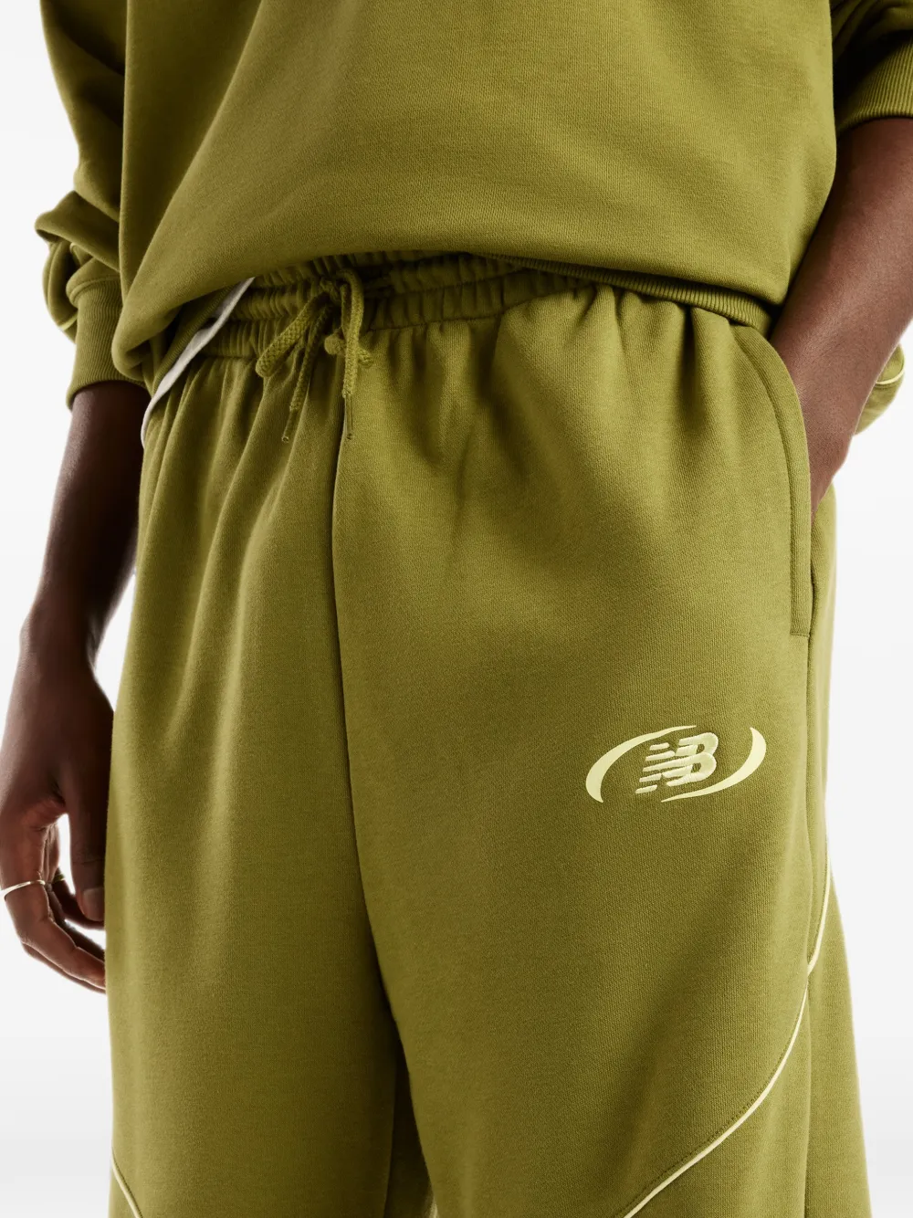 New Balance Trainingsbroek met afwerking Groen