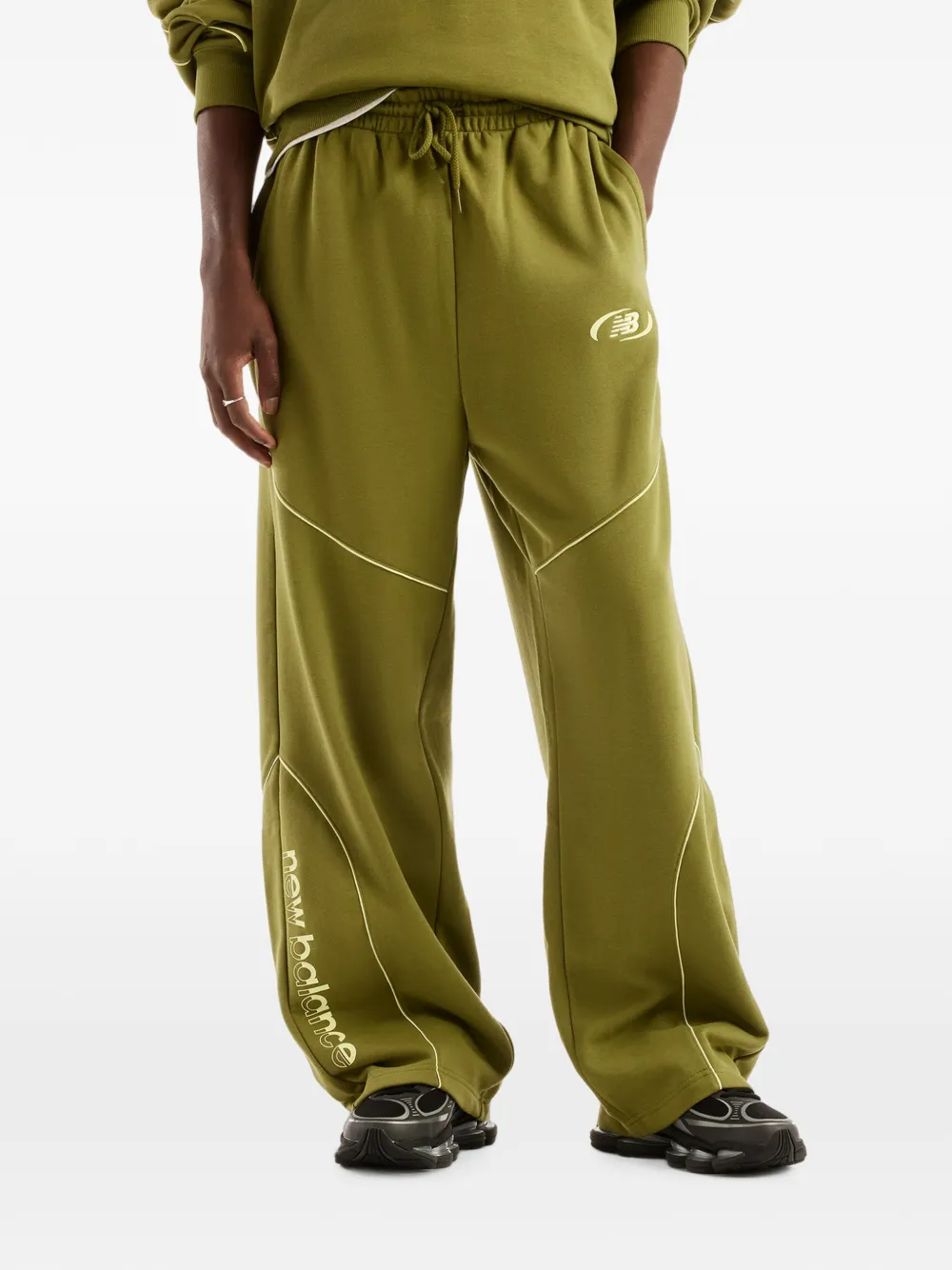 New Balance Pantaloni sportivi Trackside - Verde