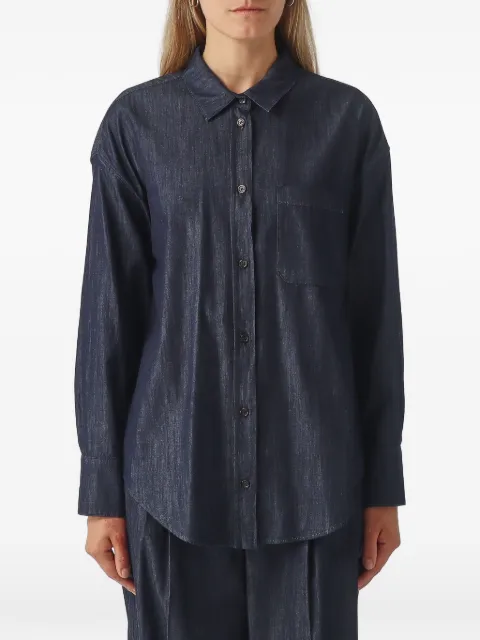 'S Max Mara long-sleeve denim shirt