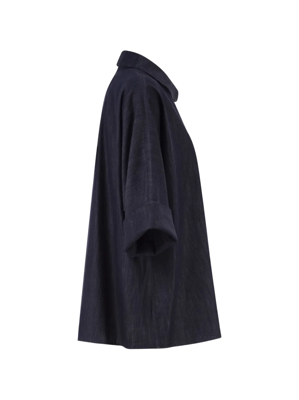 'S Max Mara Denim overhemd met korte mouwen Blauw