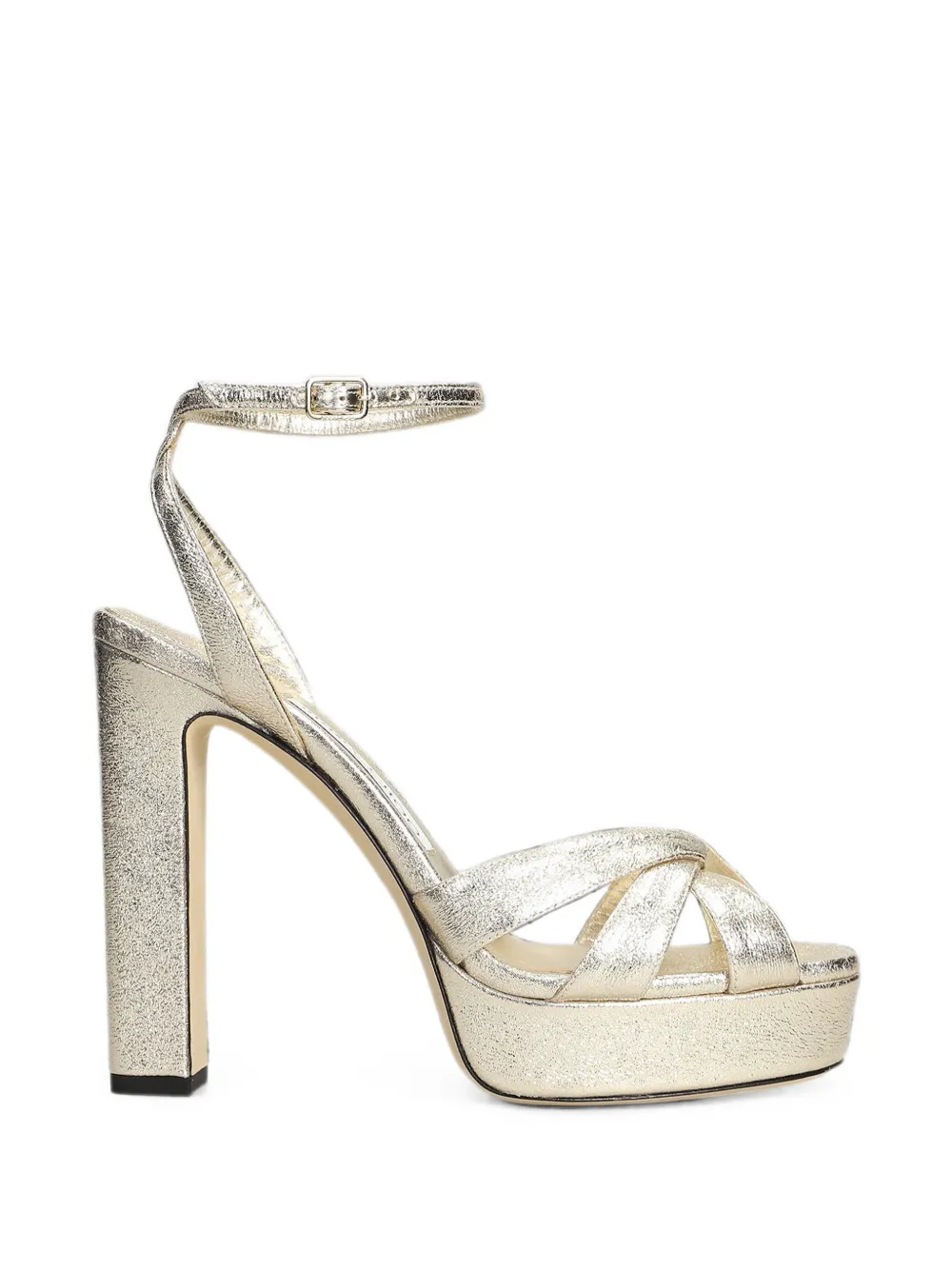 Jimmy Choo Kove platform sandals Goud