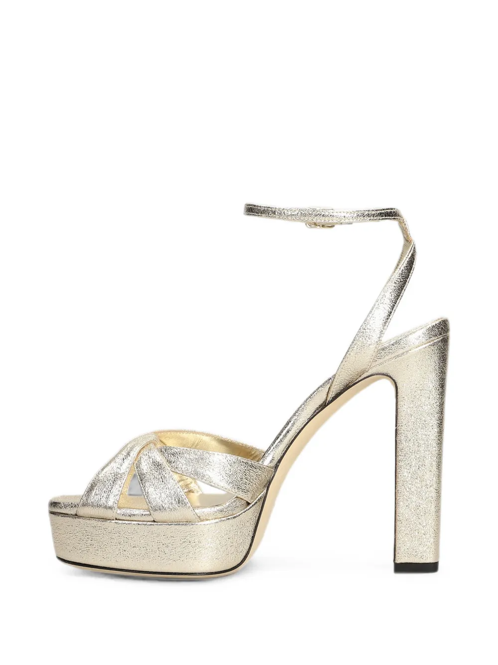 Jimmy Choo Kove platform sandals Goud