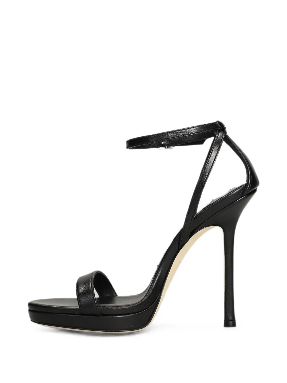 Jimmy Choo Moza platform sandals Zwart