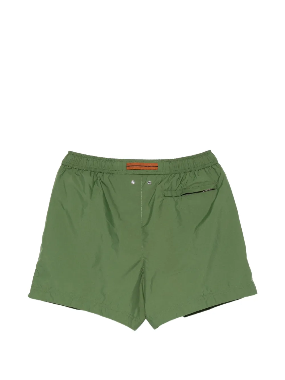 Zegna Zwembroek met trekkoord Groen