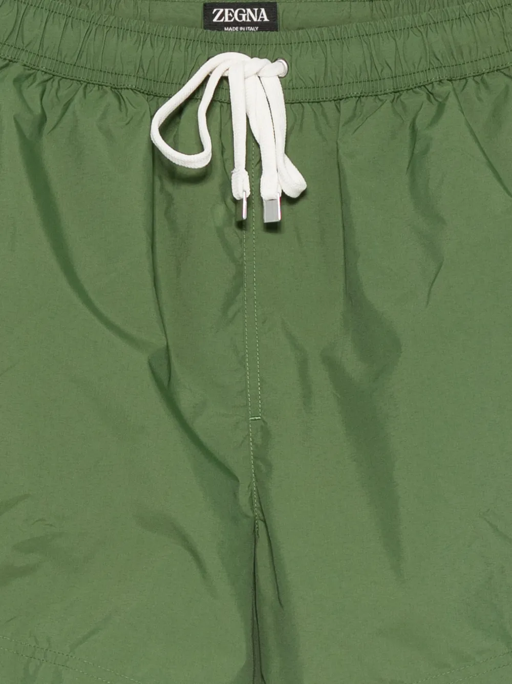 Zegna Zwembroek met trekkoord Groen