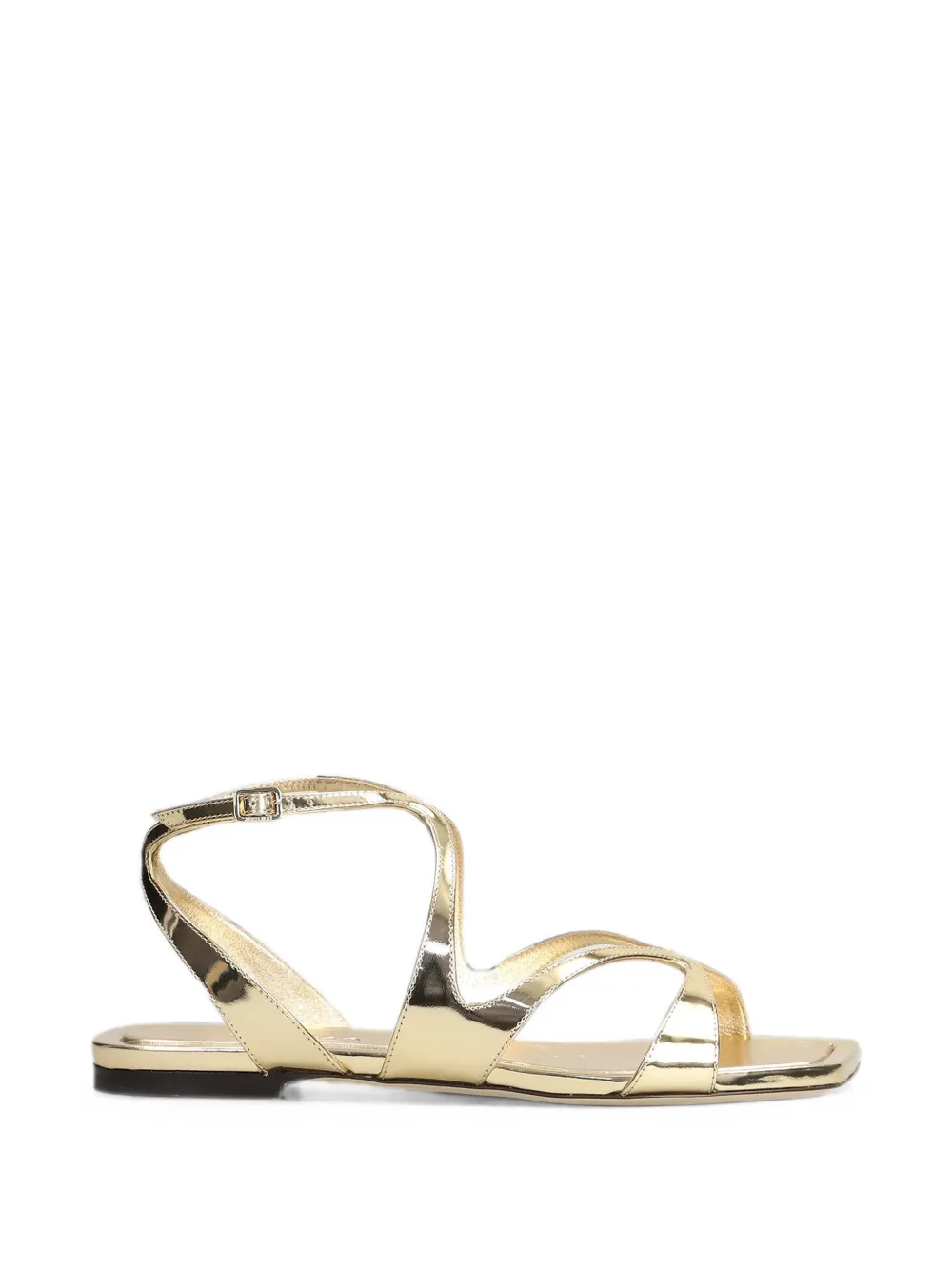Jimmy Choo Ayla strappy sandals Goud