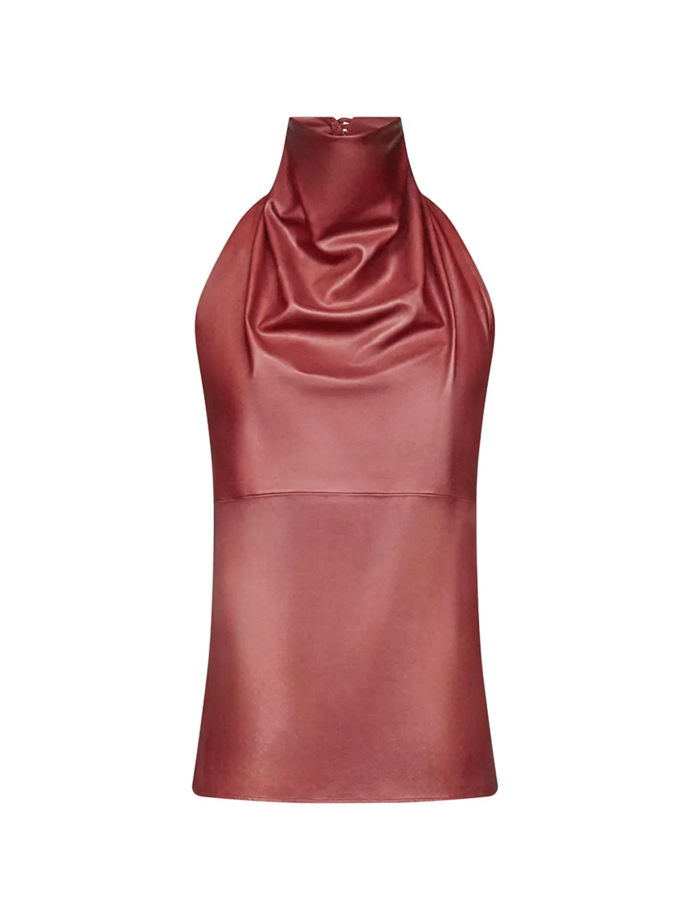 TWP Top in pelle - Rosso