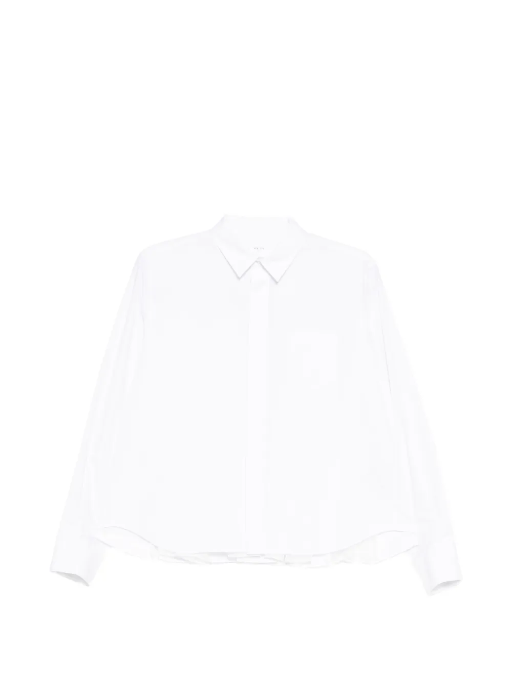 sacai button-up poplin shirt - Weiß