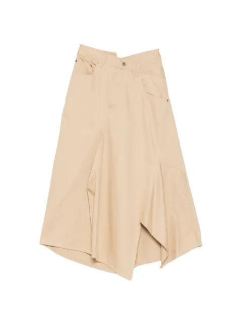 LOEWE falda asimétrica