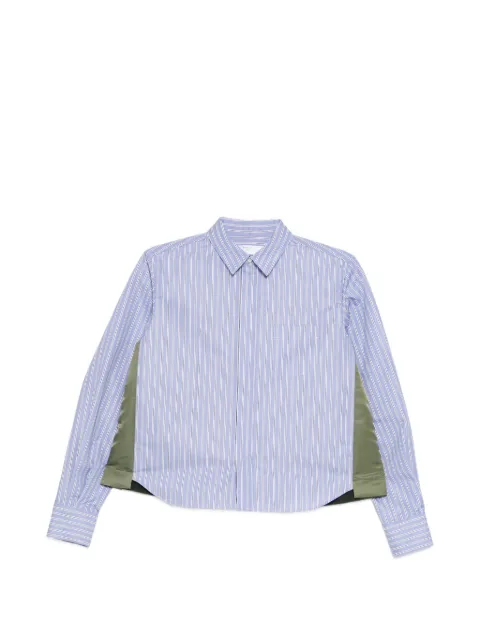 sacai camisa a rayas