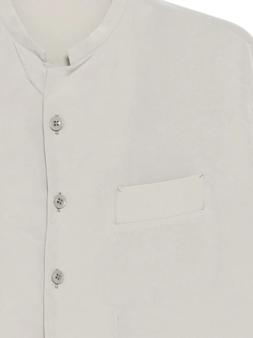 Y's Crêpe-de-chine blouse Grijs