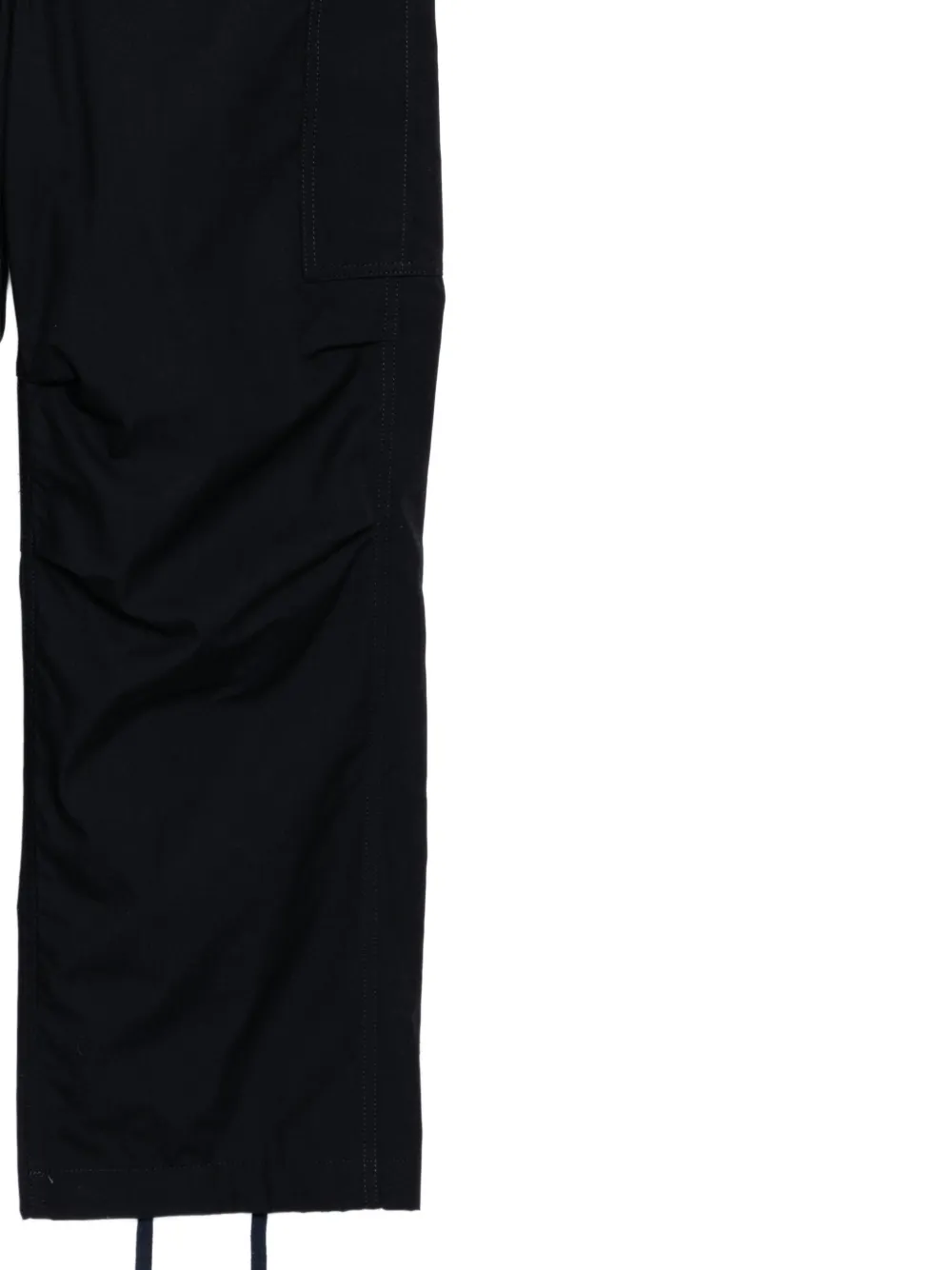 sacai Oxford broek met ceintuur Zwart