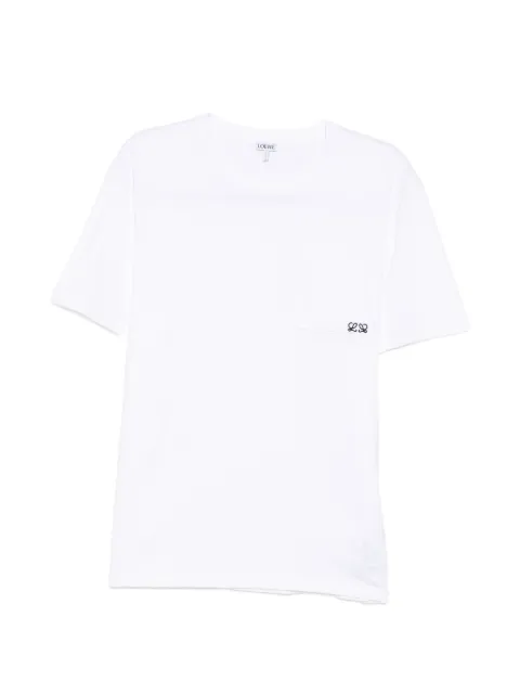 LOEWE Anagram-embroidered pocket T-shirt