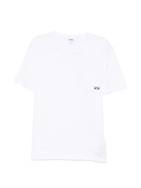 LOEWE Anagram-embroidered pocket T-shirt