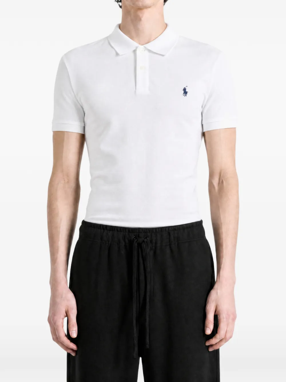 Polo Ralph Lauren Poloshirt met geborduurd logo Wit