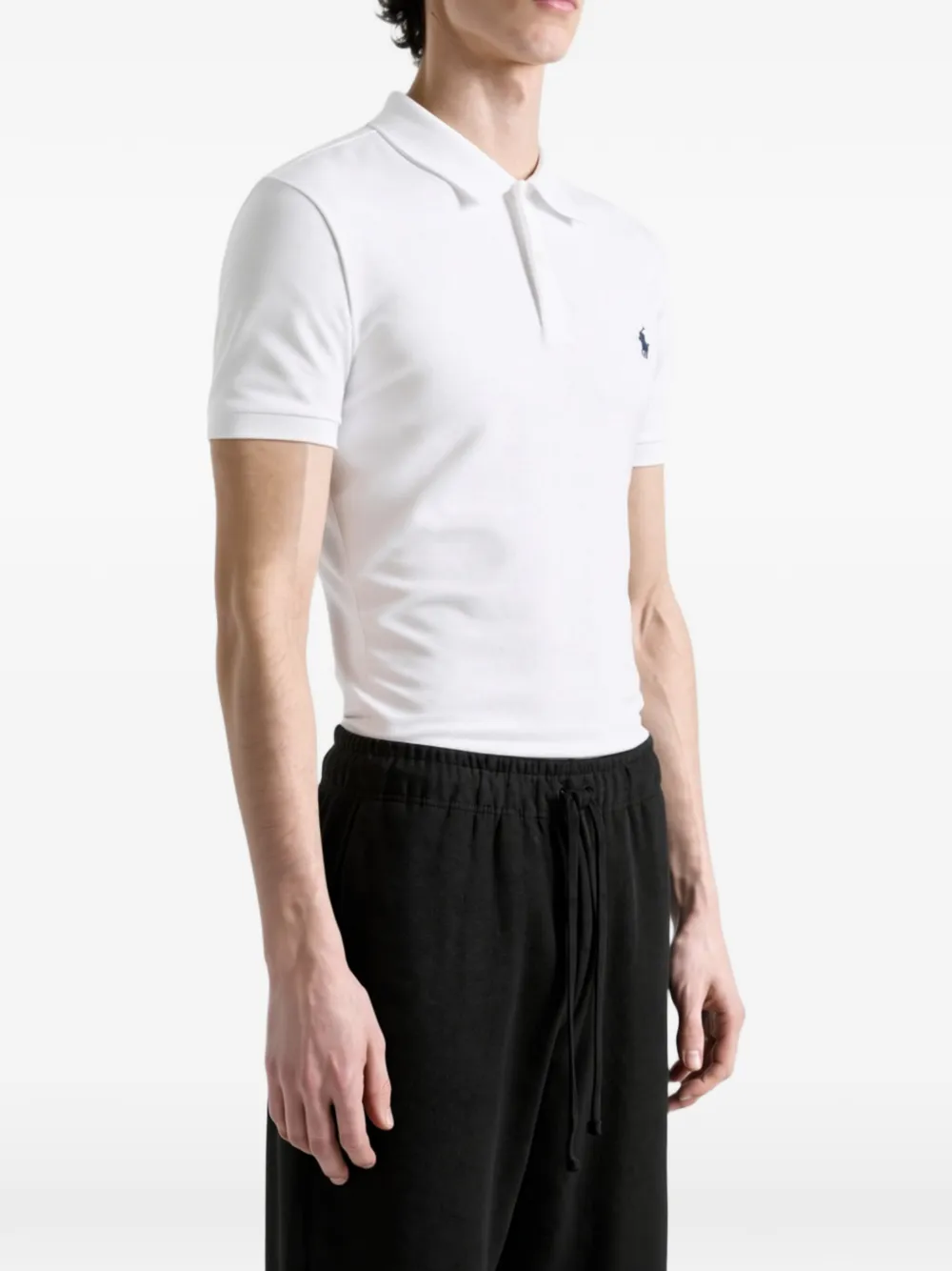Polo Ralph Lauren Poloshirt met geborduurd logo Wit