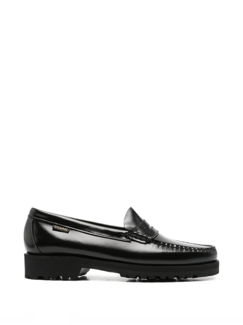 G.H.Bass Penny lug-sole loafers - Nero