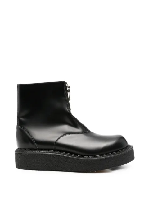 Comme des Garçons Homme Plus x George Cox zip-front boots