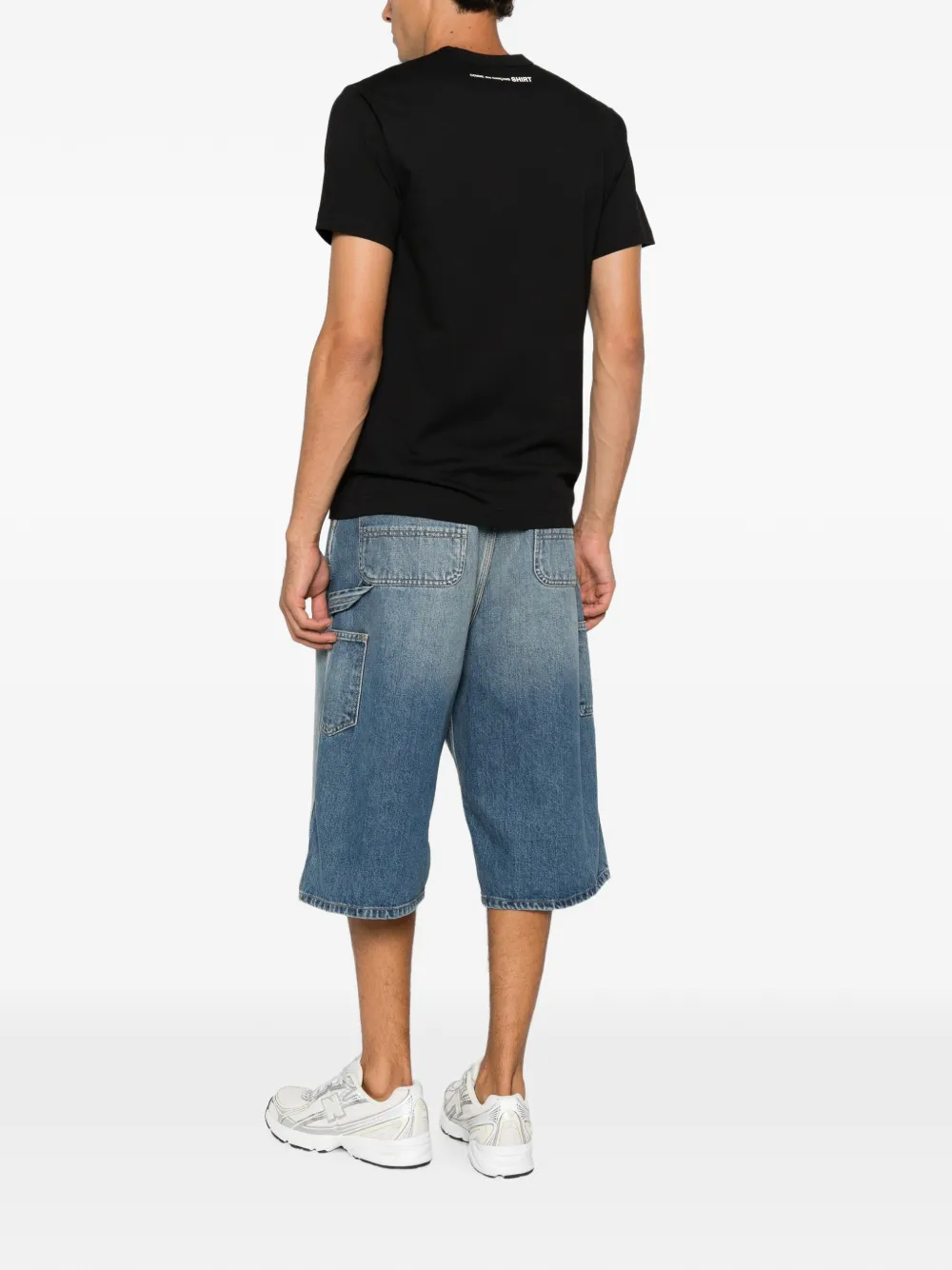 Comme Des Garçons Shirt logo-print T-shirt Zwart