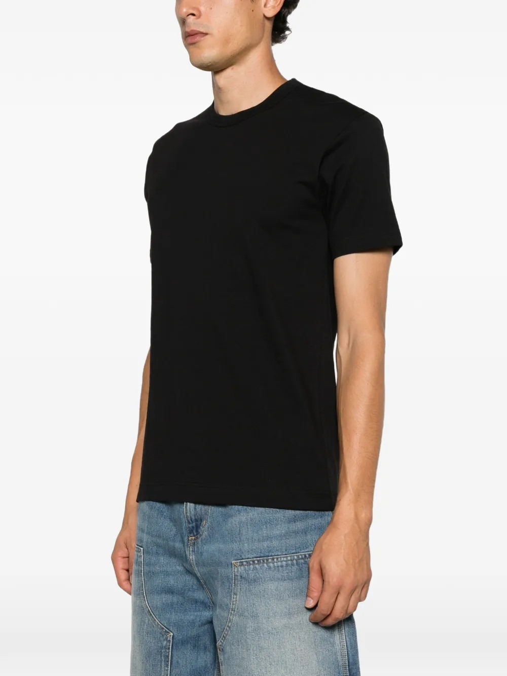 Comme Des Garçons Shirt logo-print T-shirt Zwart
