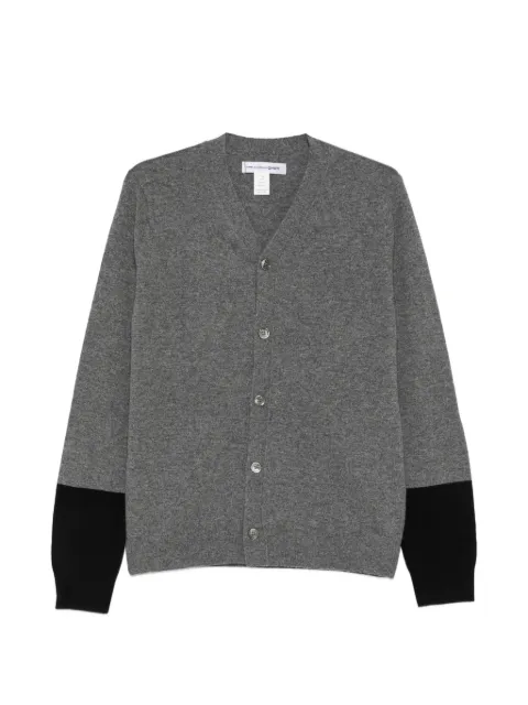 Comme Des Garçons Shirt colour-block cardigan