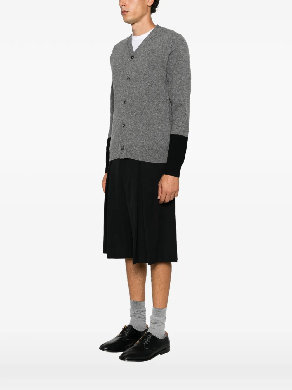 Comme Des Garçons Shirt Vest met colourblocking Grijs