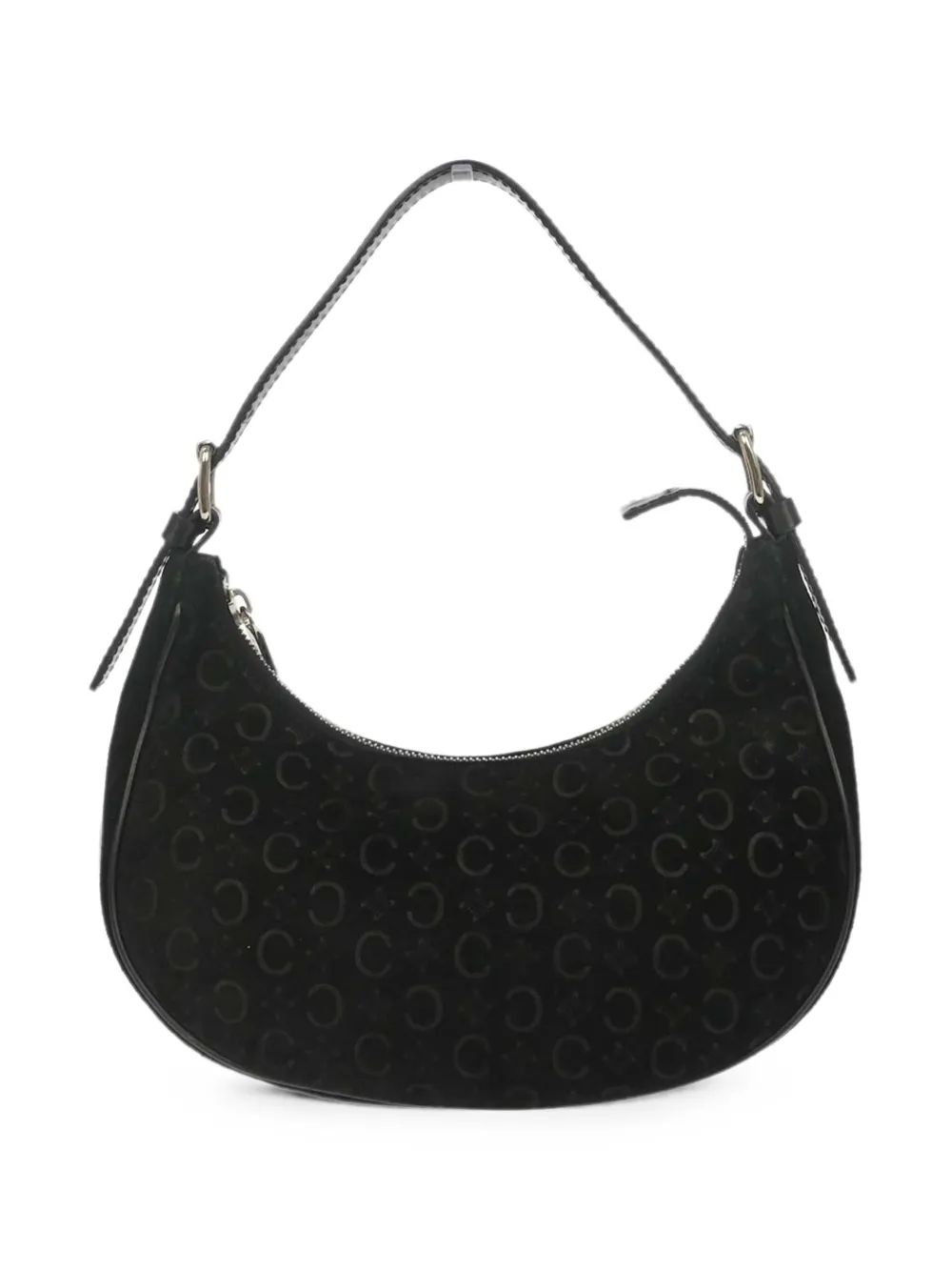 Celine Pre-Owned 1990-2000 C Macadam shoulder bag - Nero