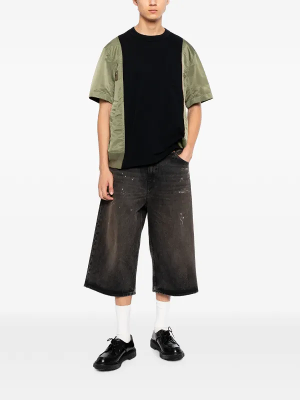 Sacai ドッキング Tシャツ | ブルー | FARFETCH JP