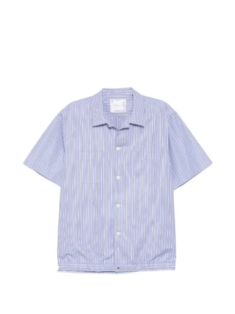 sacai striped shirt