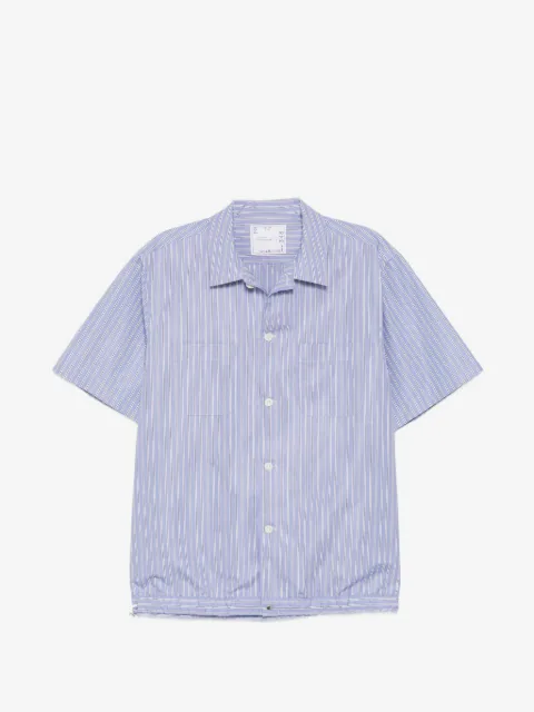 sacai striped shirt