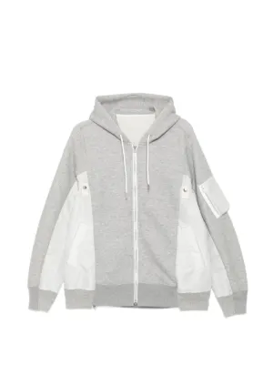 Moncler ジップアップ パーカー | グレー | FARFETCH JP