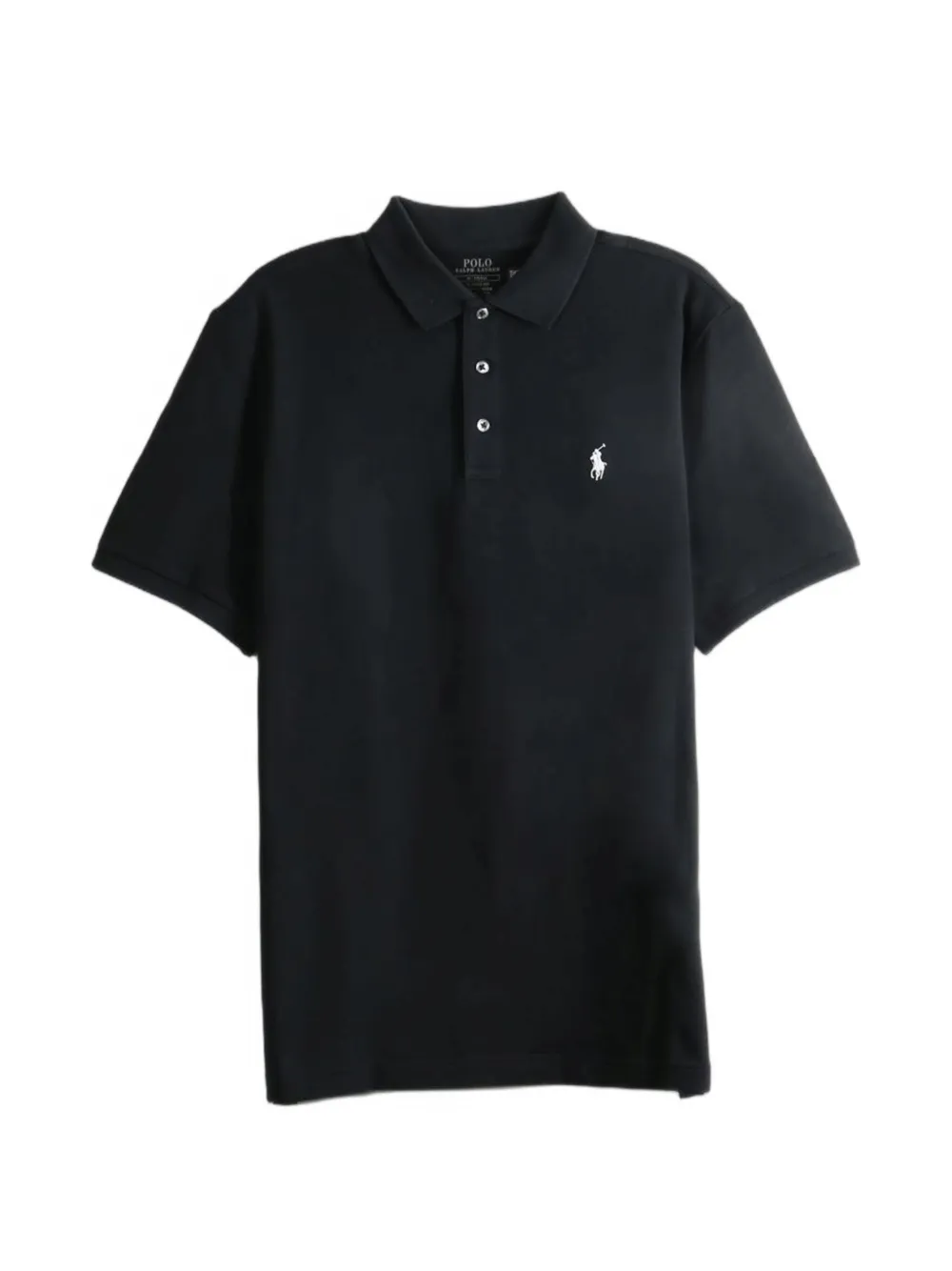 Polo Ralph Lauren logo-embroidered polo shirt - Schwarz