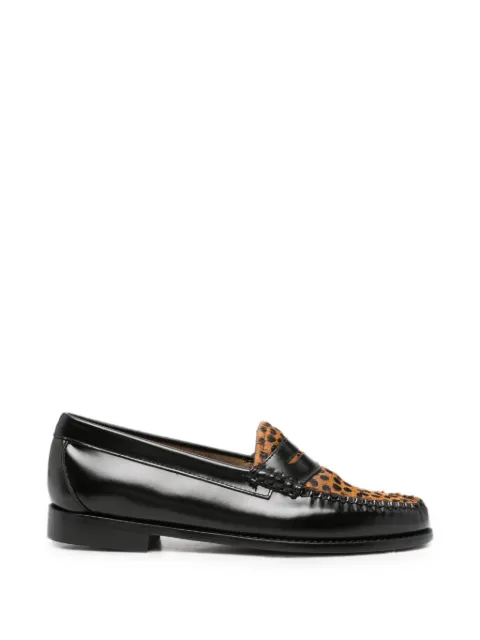 G.H.Bass mocasines penny con estampado