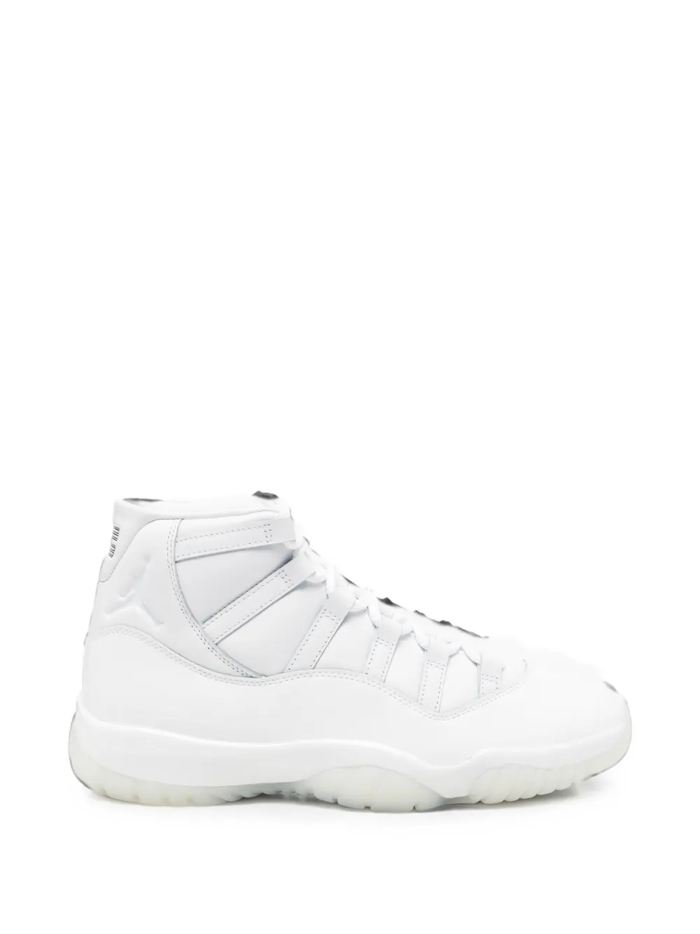 Comme des Garçons Homme Plus x Air Jordan 11 leather sneakers - Bianco