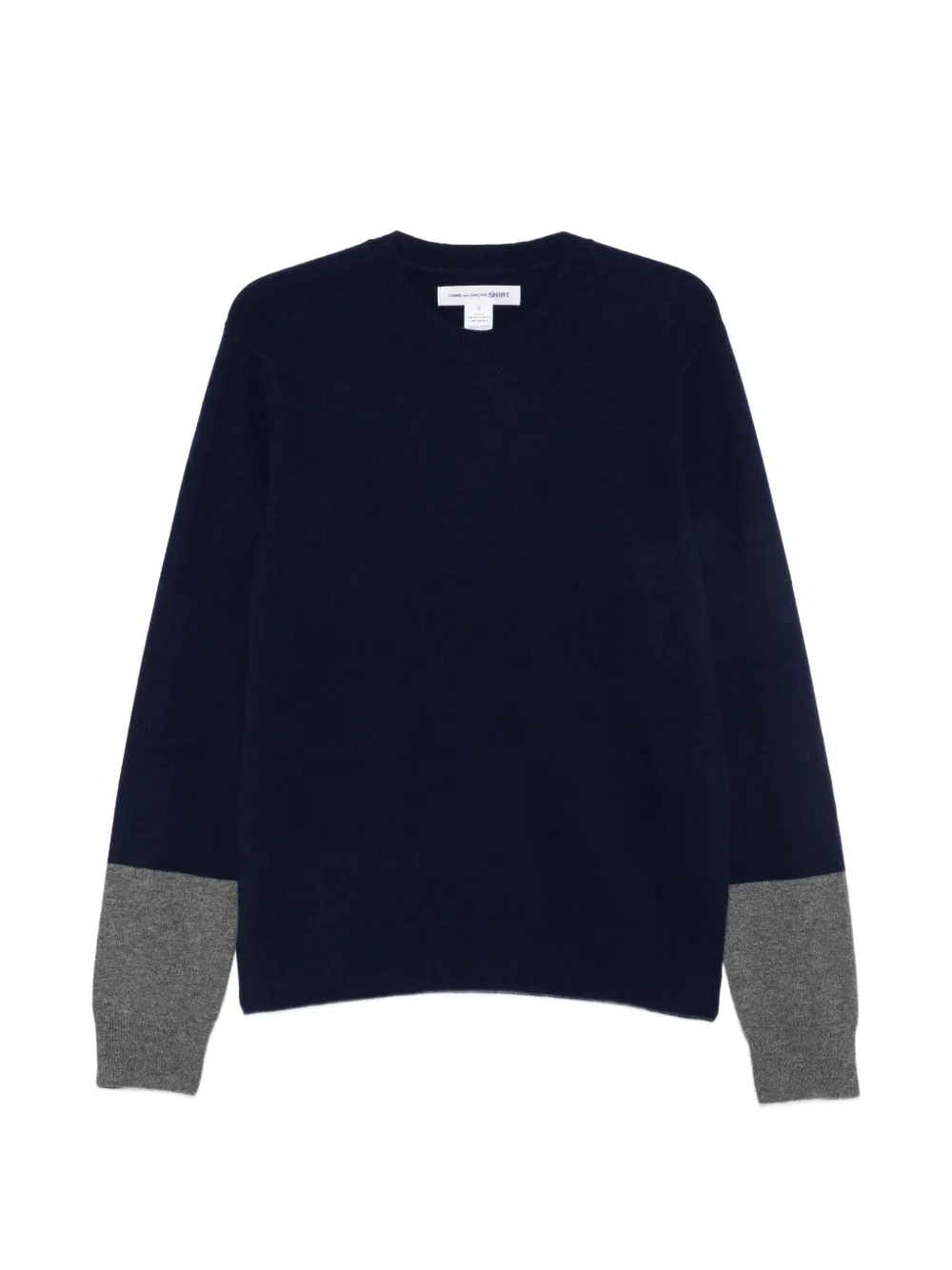 Comme Des Garçons Shirt colour-block sweater