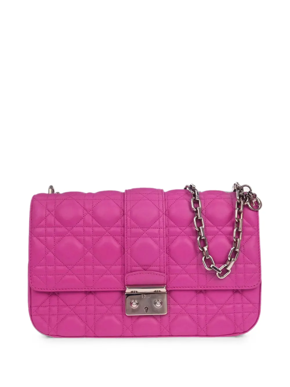 Christian Dior Pre-Owned 2012 Cannage Miss Dior shoulder bag - Rosa