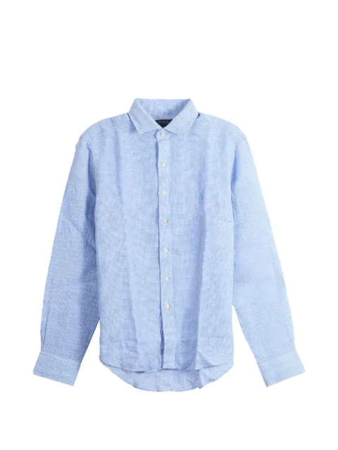 Polo Ralph Lauren logo-embroidered linen shirt