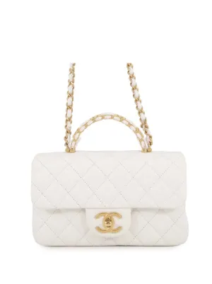 CHANEL Pre-Owned 2004 ココマーク ラインストーン ミニバッグ