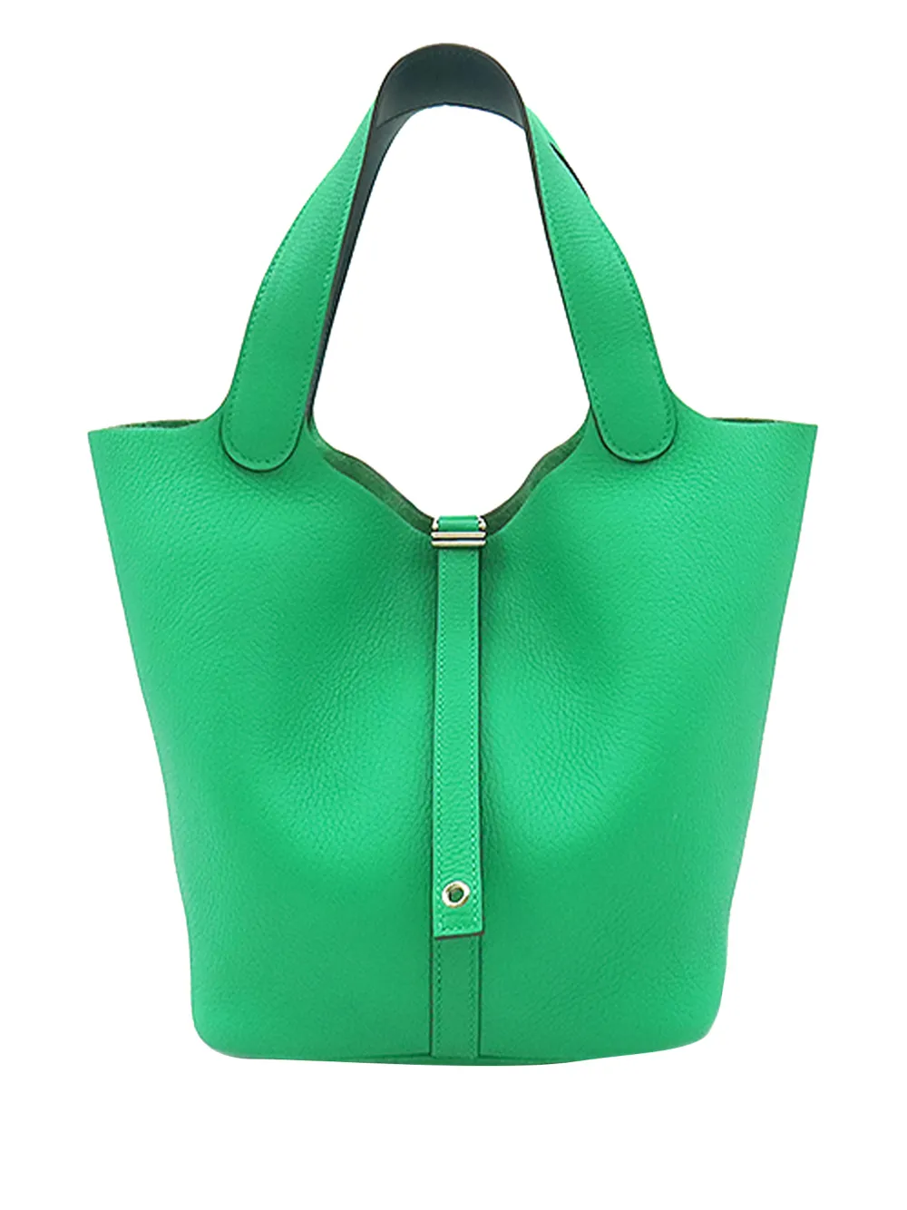 Hermès Pre-Owned 2021 Clemence Picotin Lock 22 handbag - Verde