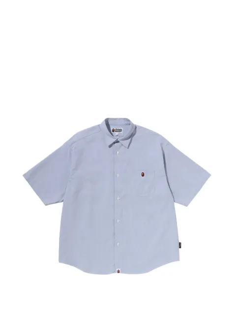 A BATHING APE® logo-print short-sleeve shirt