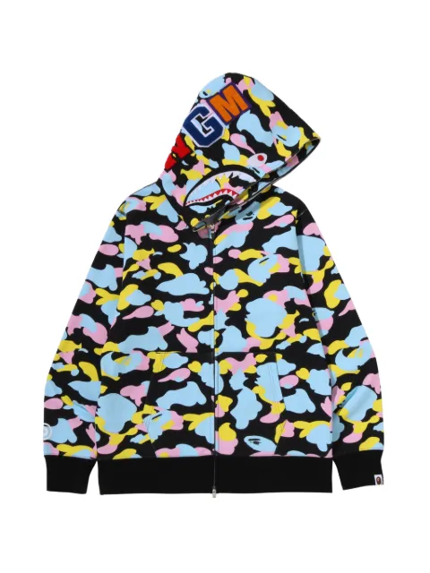 A BATHING APE® Shark Camo hoodie