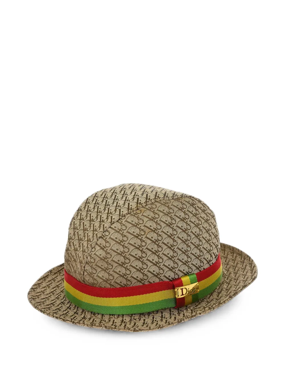 Christian Dior Pre-Owned 2004 Trotter bucket hat - Toni neutri