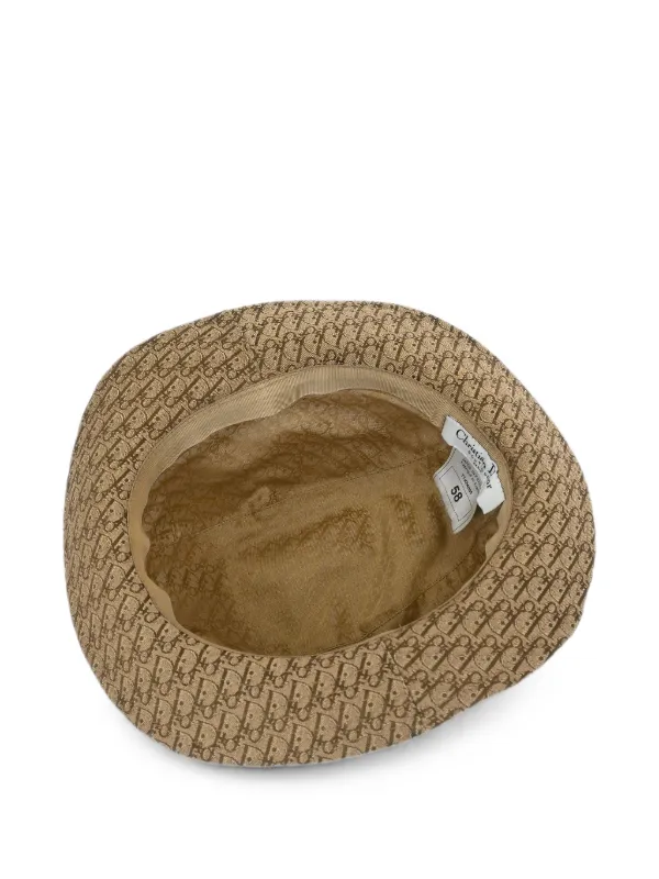 Christian Dior Pre-Owned 2004 Trotter Bucket Hat | Neutrals