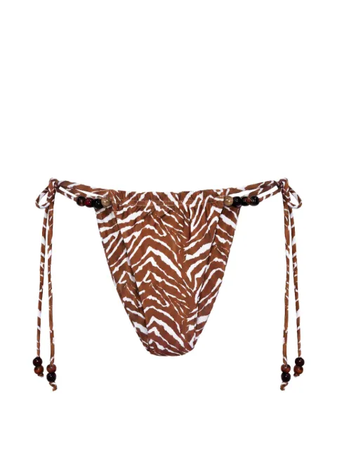 Nicholas Leni bikini bottoms - abstract animal 
