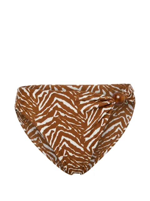 Nicholas Salina bikini bottoms - abstract animal
