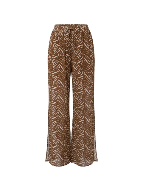 Nicholas Lise pants abstract animal