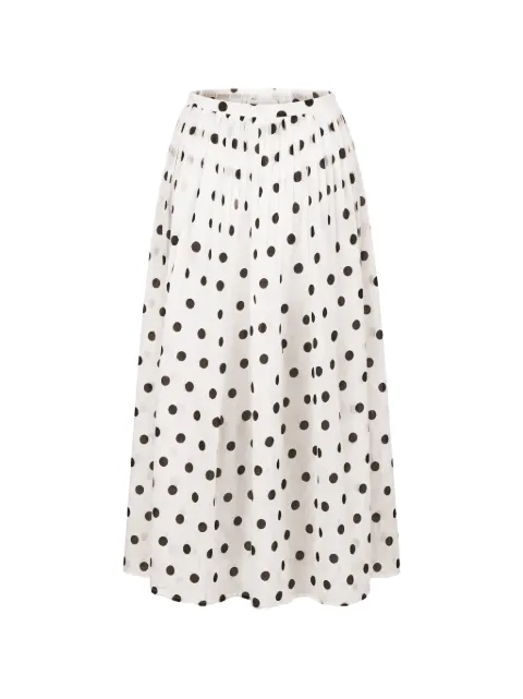 Nicholas Marit midi skirt w/ pleated waist