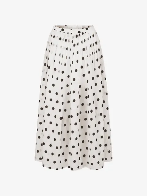 Nicholas Marit midi skirt w/ pleated waist