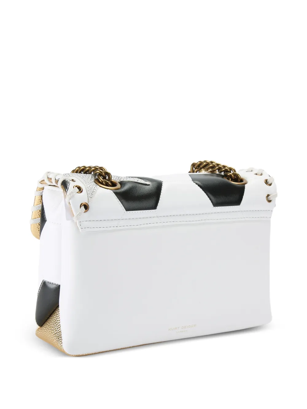 Kurt Geiger London Kensington voetbaltas Wit